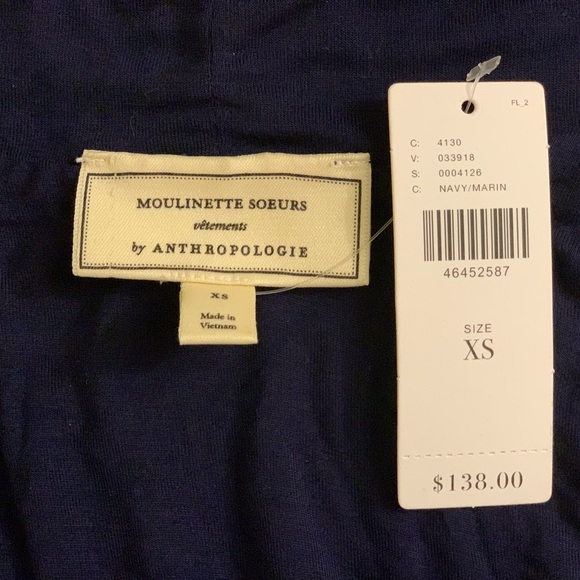 Anthropologie Marissa Ruched Column Dress NWT - Picture 4 of 4